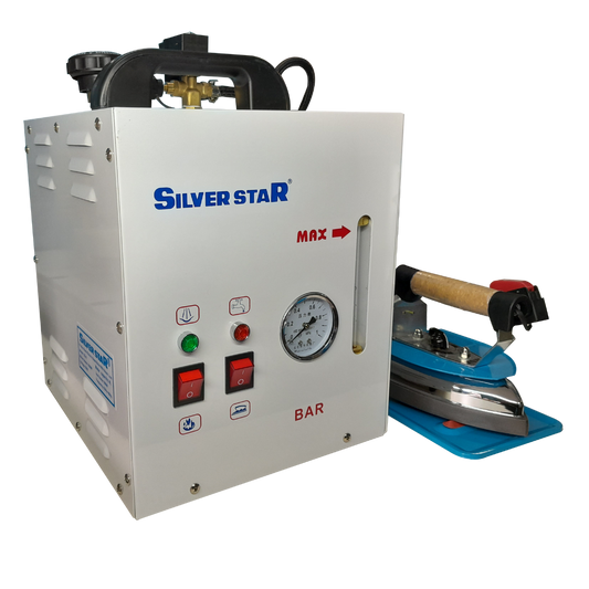PLANCHA DE VAPOR CON CALDERA SILVER STAR