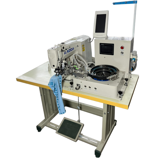 MÁQUINA DE COSER  BOTONADORA ROBÓTICA KAIZEN KZ-T1903GR-D