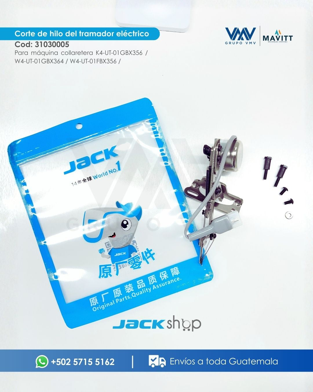 CORTE DE HILOS DEL TRAMADOR ELÉCTRICO