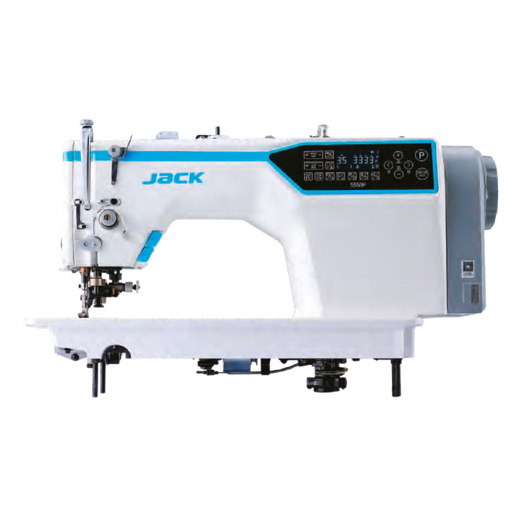 MÁQUINA DE COSER PLANA AUTOMÁTICA CON REFILADOR JACK JK-5559F-W