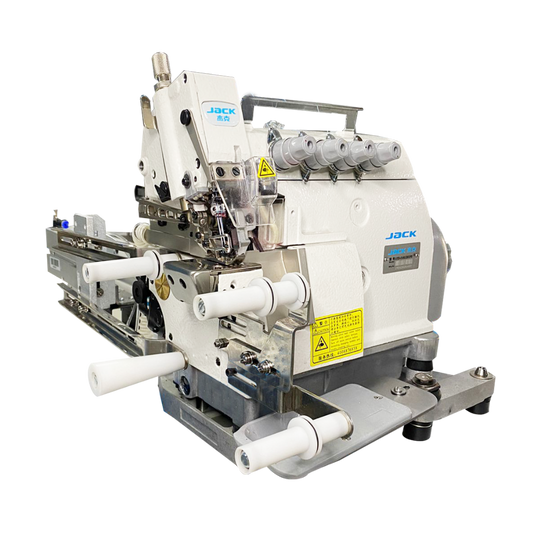 MÁQUINA OVERLOCK DE 4 HILOS CON PULLER NEUMÁTICO JACK JK-797DI-4-514-M03/333N/KS/FR01