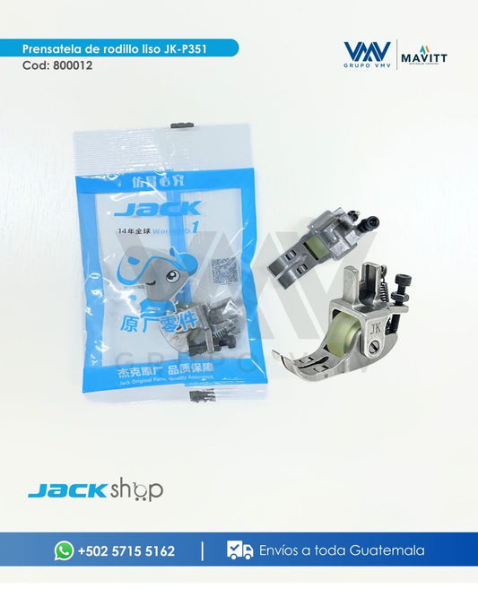 Prensatela de rodillo liso para máquina de coser plana JK-P351