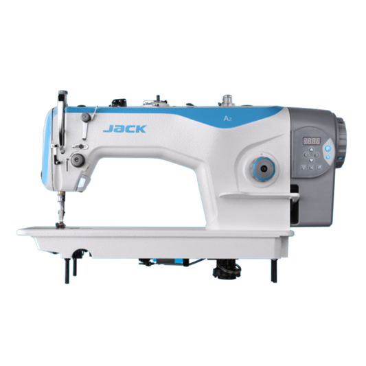 MÁQUINA DE COSER PLANA PUNTADA RECTA CON CORTE DE HILO JACK A2-CZ