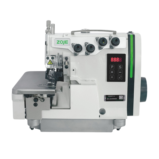 Máquina de coser Overlock de 5 hilos Zoje B9000P-38/10
