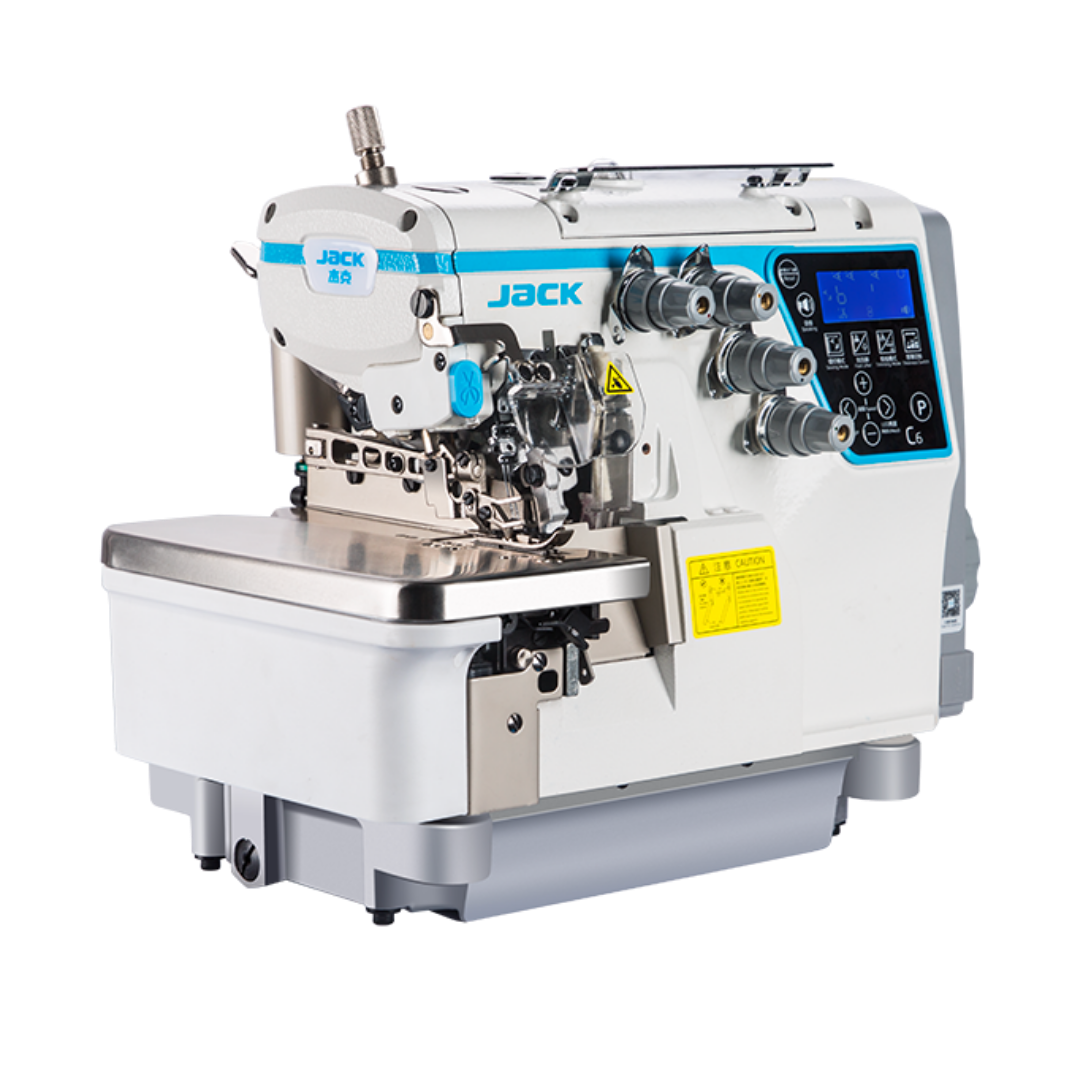 MÁQUINA OVERLOCK DE 4 HILOS AUTOMÁTICA JACK C6-4-M03/333/SD
