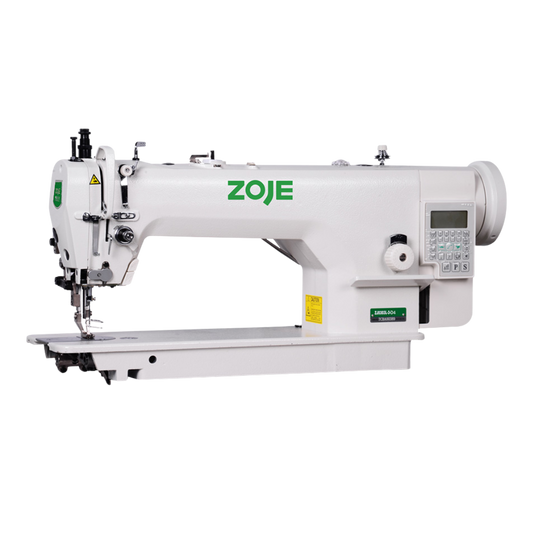 Máquina de coser plana de 1 aguja de doble arrastre Zoje ZJ-0303L-3-BD/02
