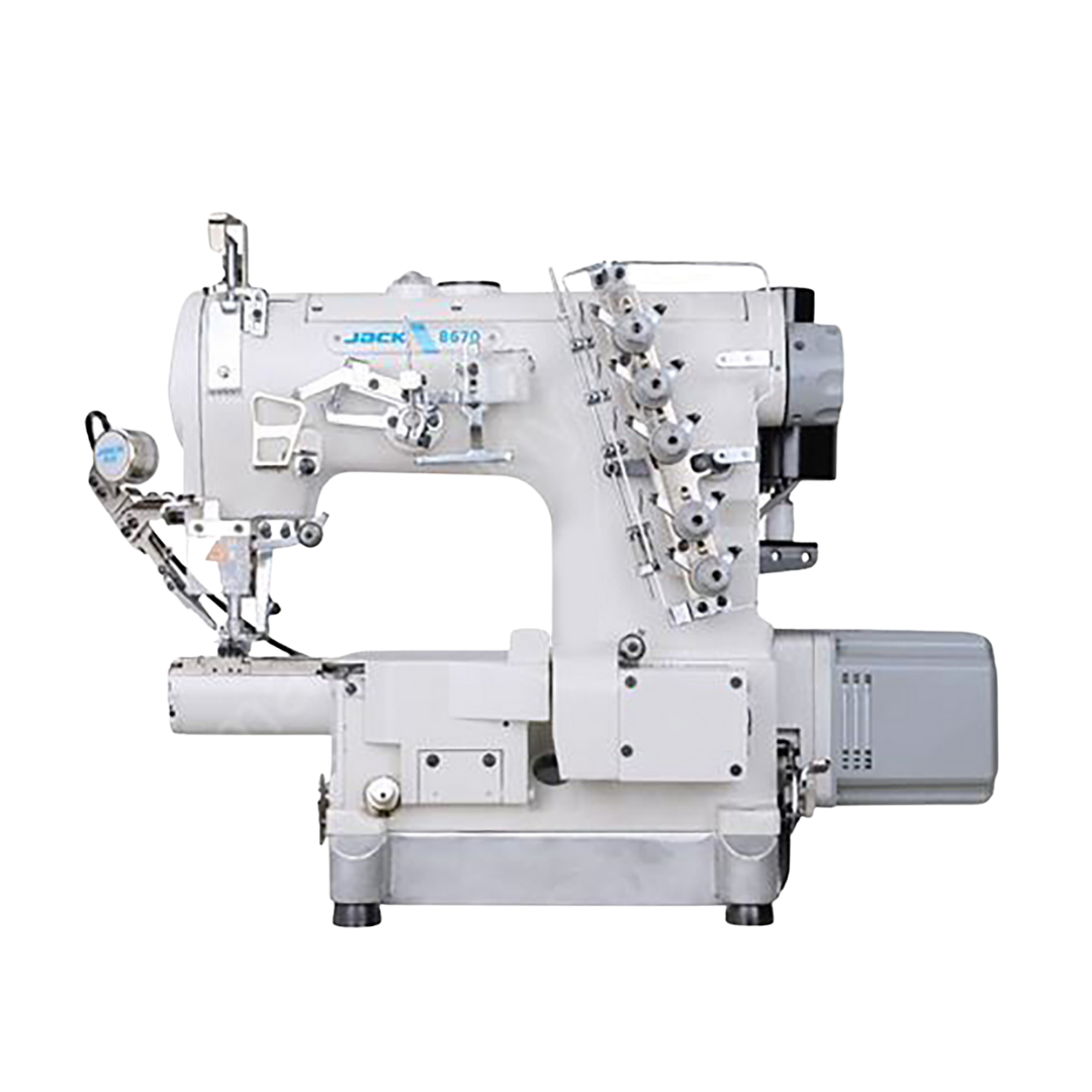 MÁQUINA COLLARETERA CAÑON PEQUEÑO AUTOMÁTICA JACK JK-8670DBII-01CBX356/UT