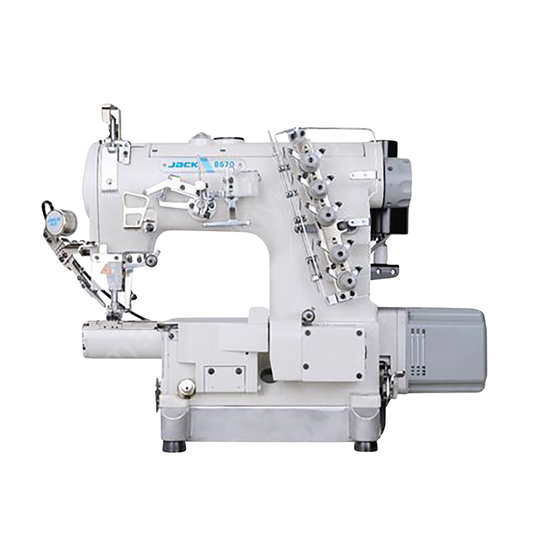 MÁQUINA COLLARETERA CAÑON PEQUEÑO AUTOMÁTICA JACK JK-8670DBII-01CBX356/UT