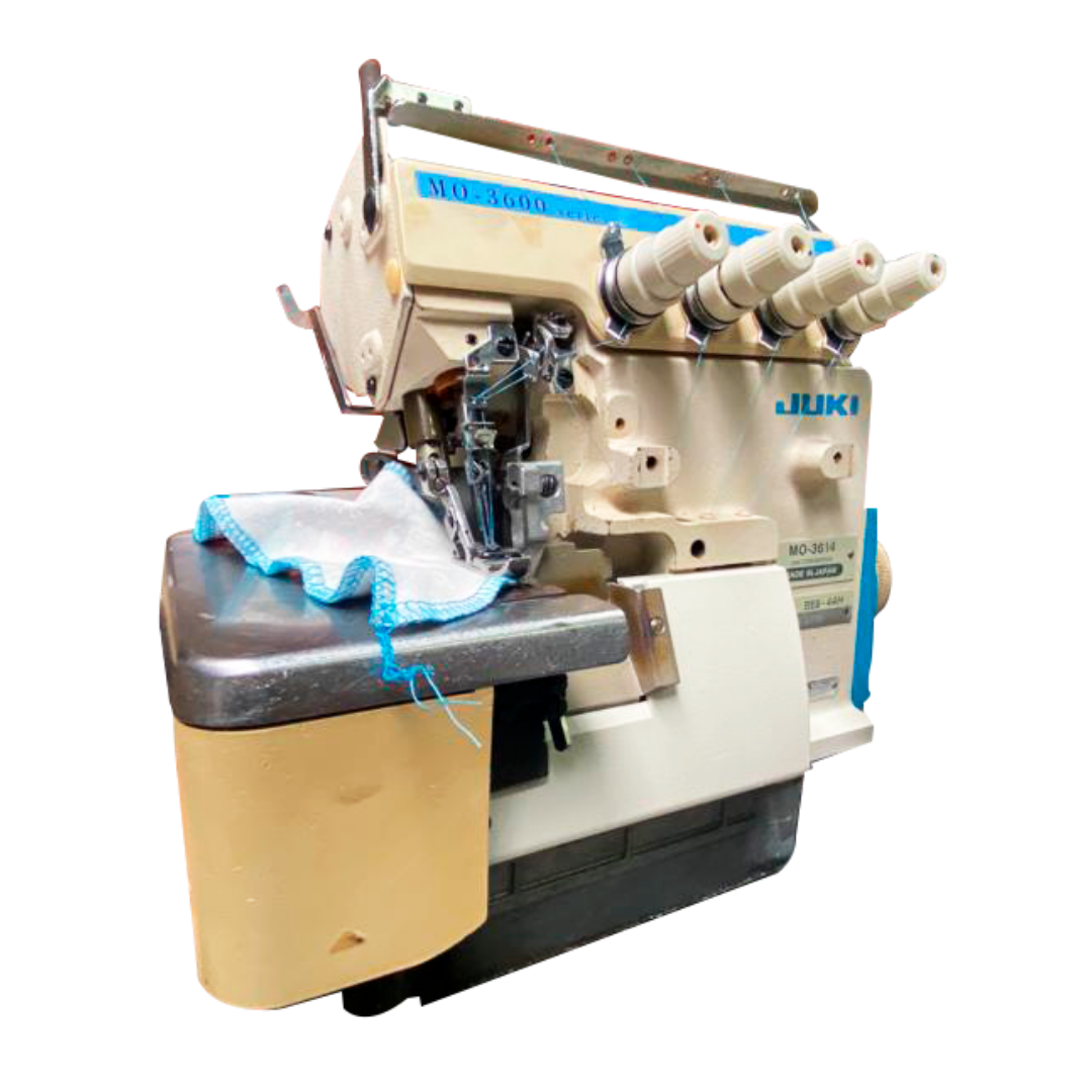 MÁQUINA OVERLOCK 4 HILOS JUKI MO 3614