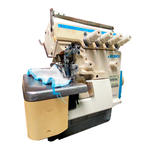 MÁQUINA OVERLOCK 4 HILOS JUKI MO 3614