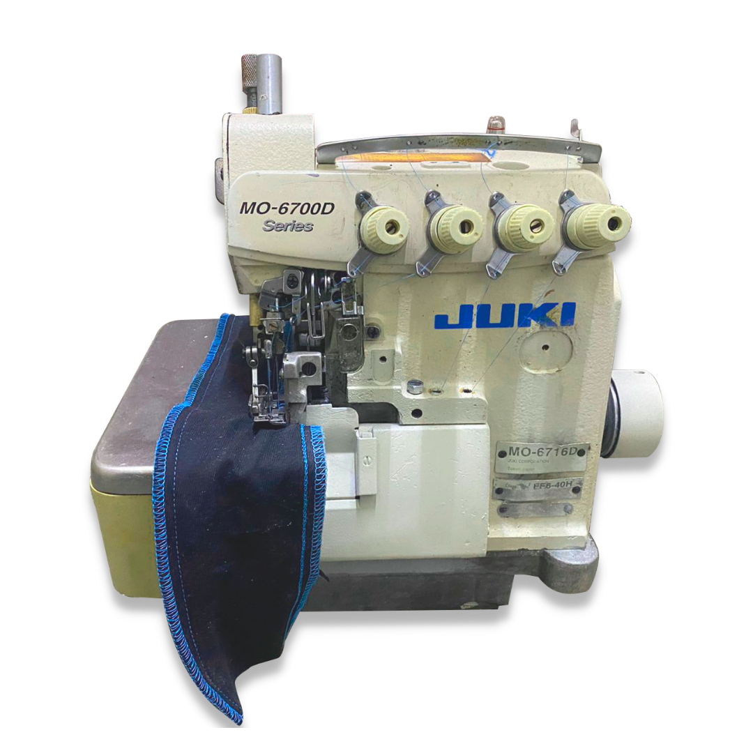 MÁQUINA OVERLOCK 4 HILOS JUKI MO-6716