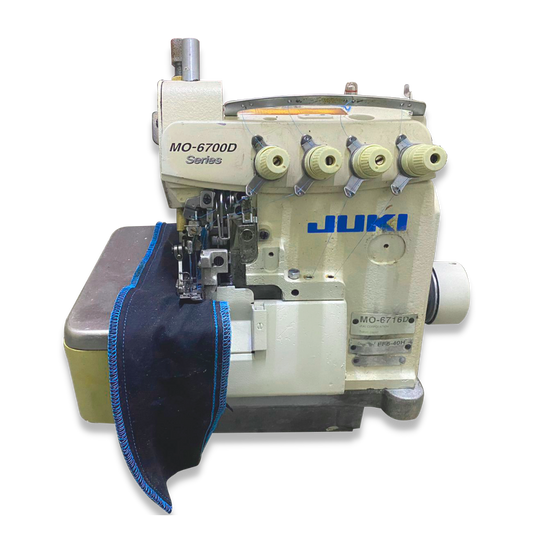 MÁQUINA OVERLOCK 4 HILOS JUKI MO-6716