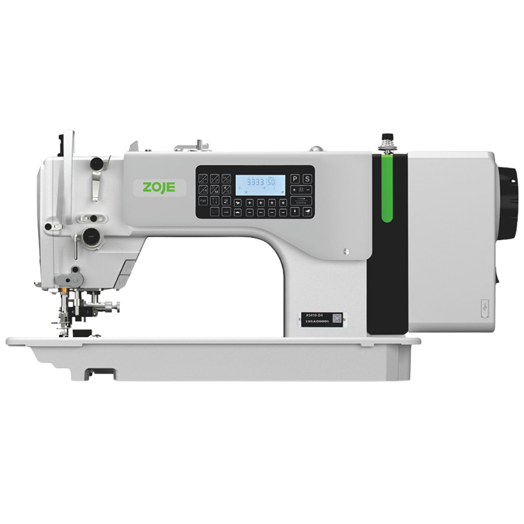 Máquina Plana puntada recta con refilador Zoje A5410-D4/02 220V.