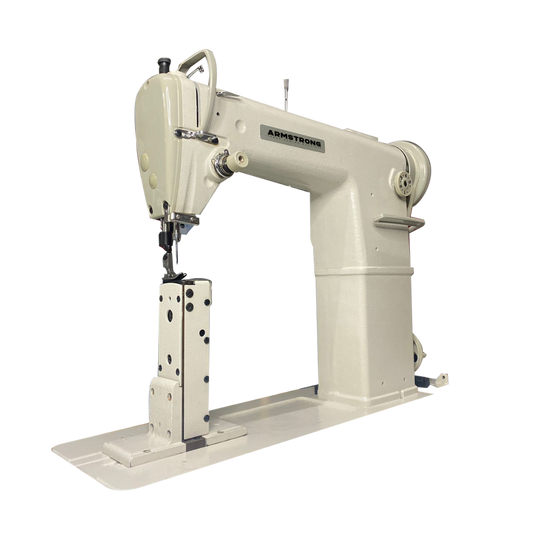 MÁQUINA DE COSER DE POSTE CON PRENSATELA Y 1 AGUJA ARRASTRE NORMAL  ARMSTRONG 815