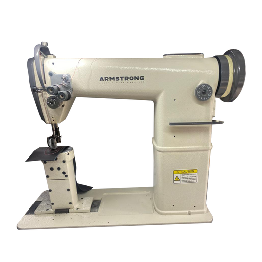 MÁQUINA DE COSER DE POSTE CON RODILLO DE 2 AGUJAS ARRASTRE NORMAL ARMSTRONG 820
