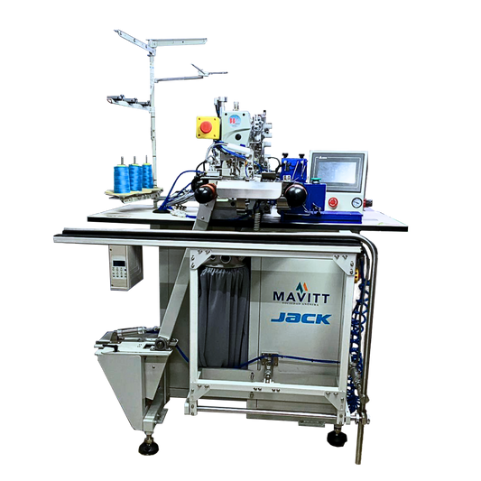 MÁQUINA AUTOMÁTICA PARA RUEDO DE PLAYERA JACK JK-AT510-2