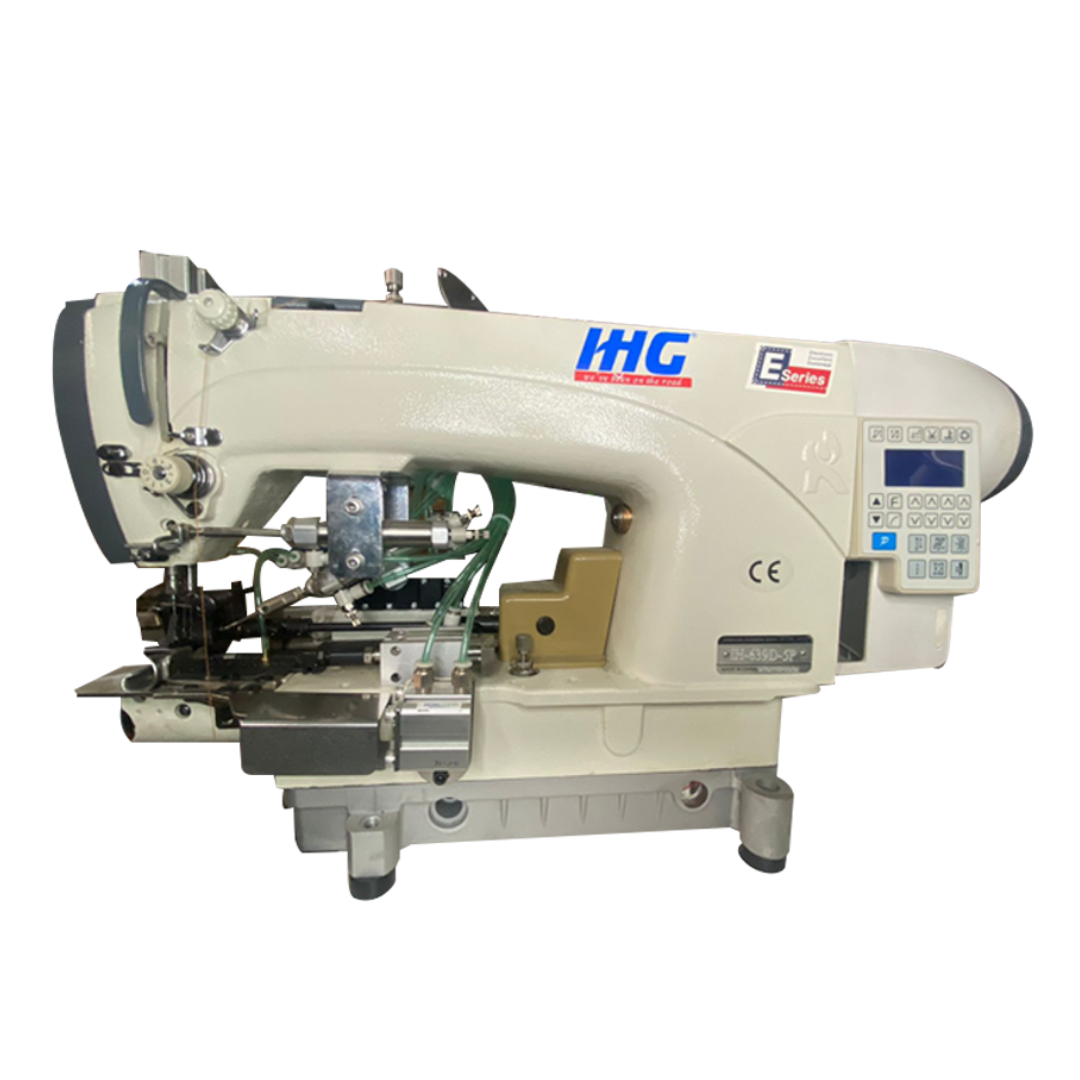 MÁQUINA DE COSER PARA RUEDO DE PANTALÓN DE LONA IHG-639D-CSPS
