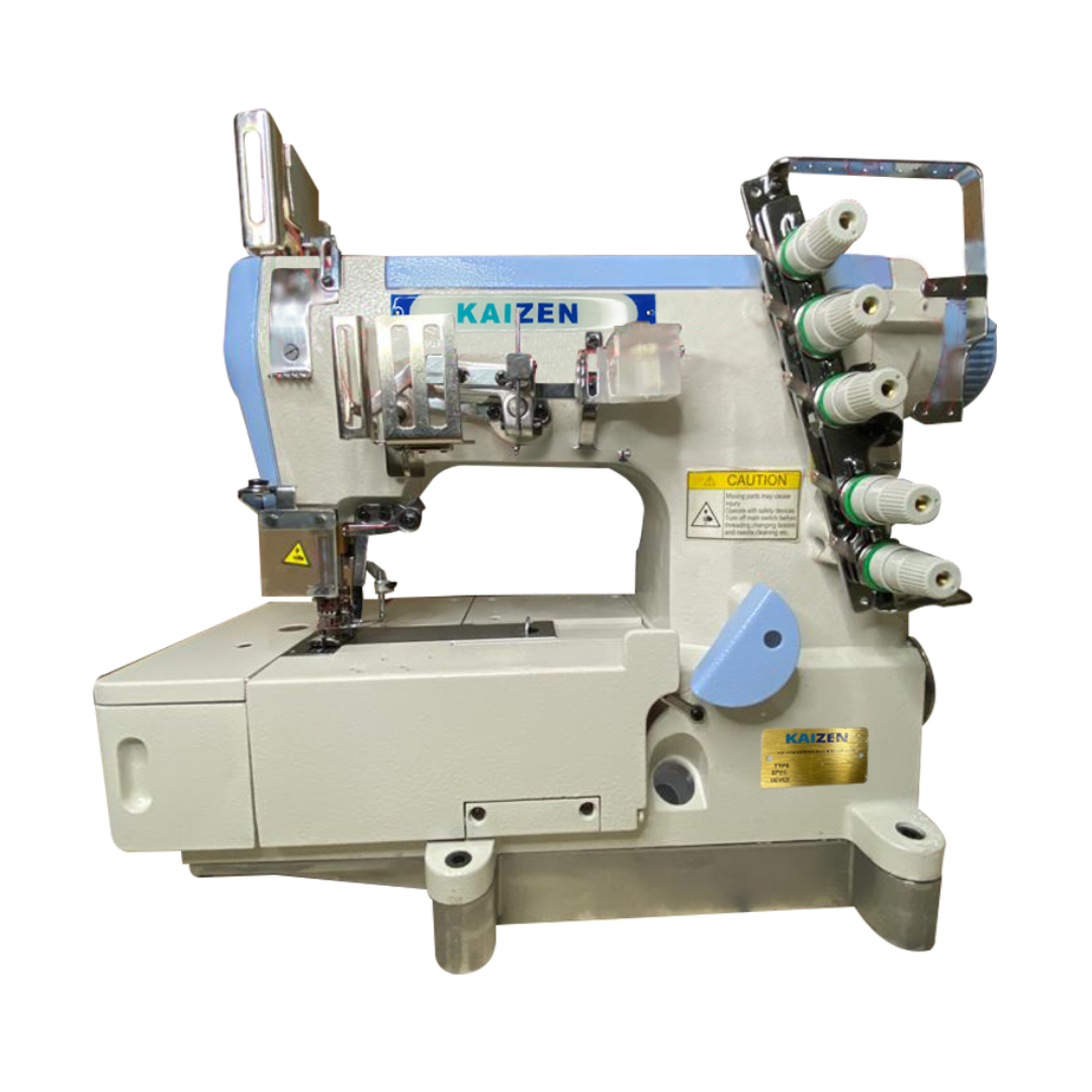 MÁQUINA COLLARETERA CAMA PLANA KAIZEN W500