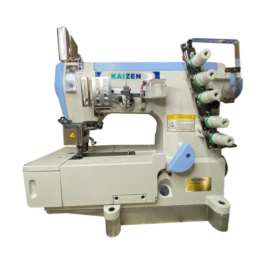 MÁQUINA COLLARETERA CAMA PLANA KAIZEN W500