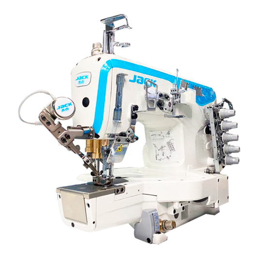 MÁQUINA COLLARETERA CILÍNDRICA CON REMATE JACK K5-UT-01GBX364/CS